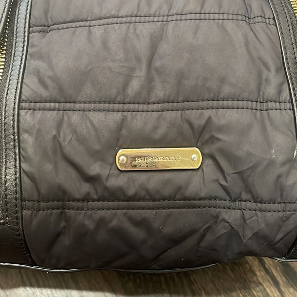 Burberry diaper bag